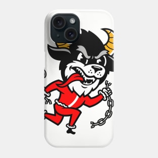 Krampus Mascot Logo Phone Case