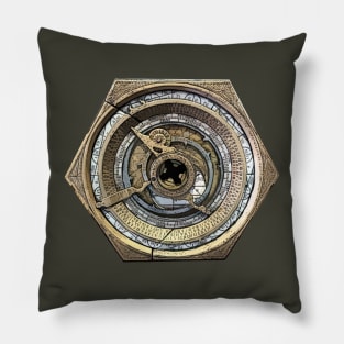 The Dial Of Destiny Pillow