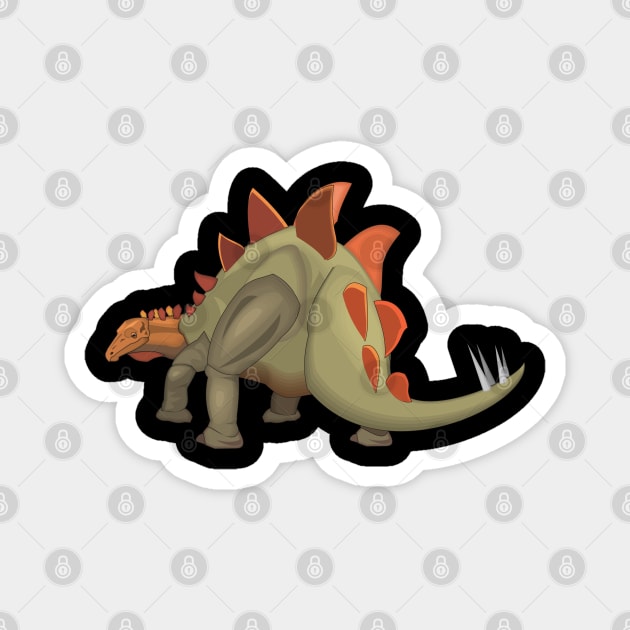 Stegosaurus Magnet by STAR SHOP