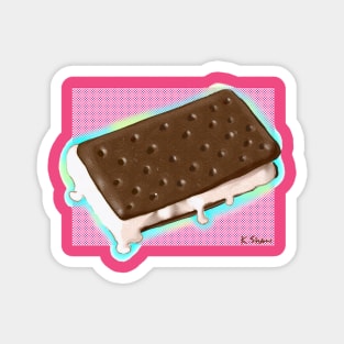 Heck yeah Ice Cream Sandwich Magnet