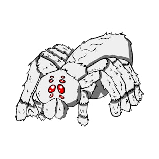 A Little Spooder - White T-Shirt