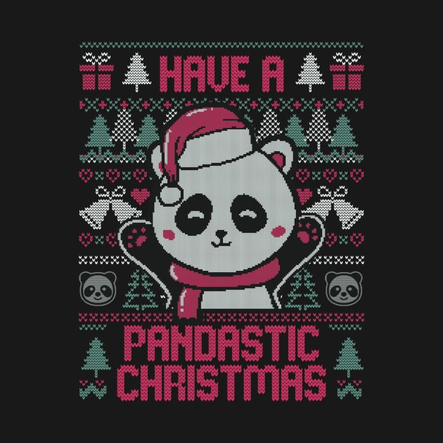 Pandastic Christmas by MonataHedd