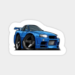 Nissan Skyline R34 GTR Magnet