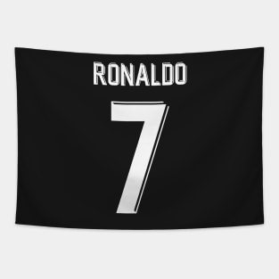 Christiano Ronaldo Madrid Away Jersey 2018 Tapestry