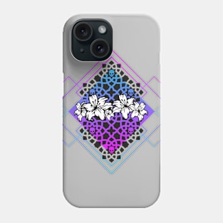 Flowers Skulls & Diamonds Phone Case