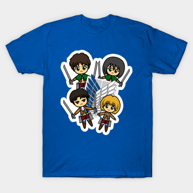 Discover Attack on Cute - Attack On Titan - T-Shirt