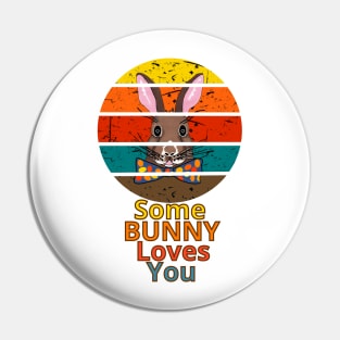 HAPPY  Easter Bunny Funny - Easter Pun Pin