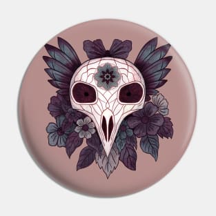 Bird skull Pin