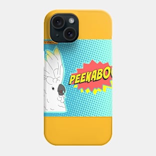 Cockatoo Comic PEEKABOO! Phone Case