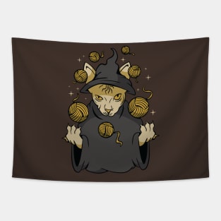 Wizard Cat Tapestry