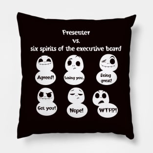 Six spirits of the executive board Pillow