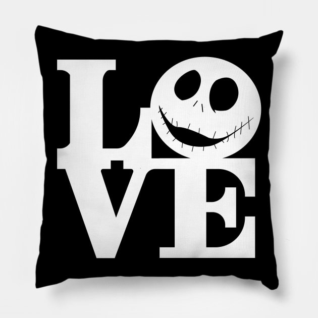 love is dead? WHITE Pillow by SIMPLICITEE