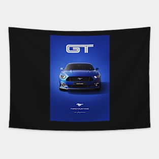 Ford Mustang GT Deep Impact Blue Tapestry