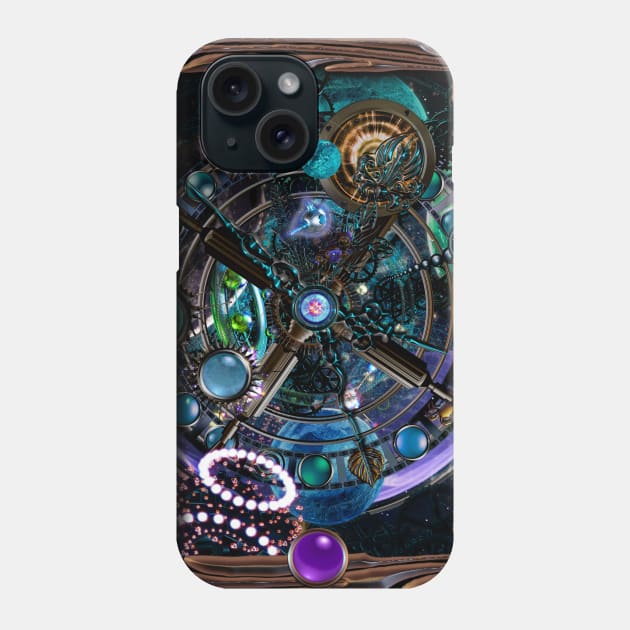 Clock Works Phone Case by TinBennu