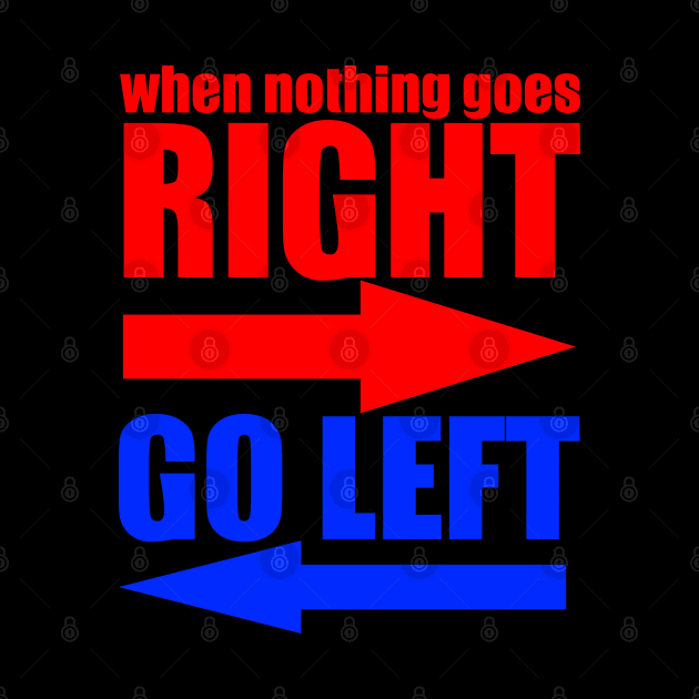 Go Left by Hudkins