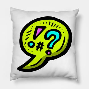 Speech Bubble Pillow