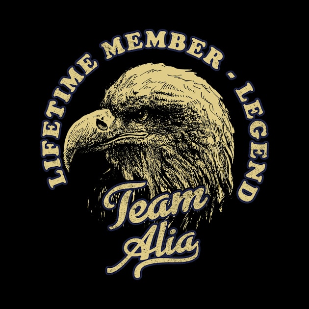 Alia Name - Lifetime Member Legend - Eagle by Stacy Peters Art