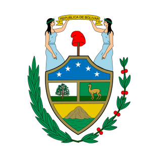 First coat of arms of Bolivia, formerly named the Republic of Bolívar in honor of Simón Bolívar (1825) T-Shirt