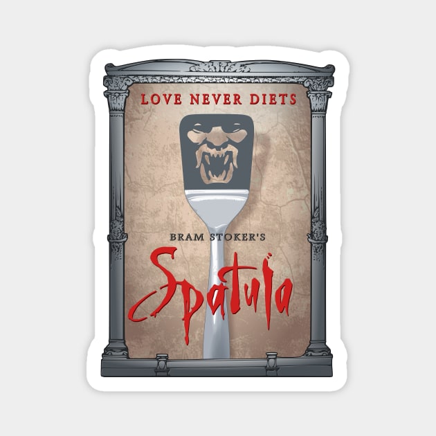 Bram Stoker's Spatula Magnet by JohnFerenz