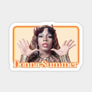 Donna Summer / Retro Style Fan Art Design Magnet