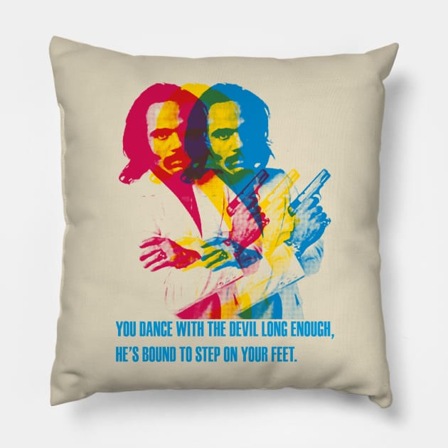 Superfly Pillow by HAPPY TRIP PRESS