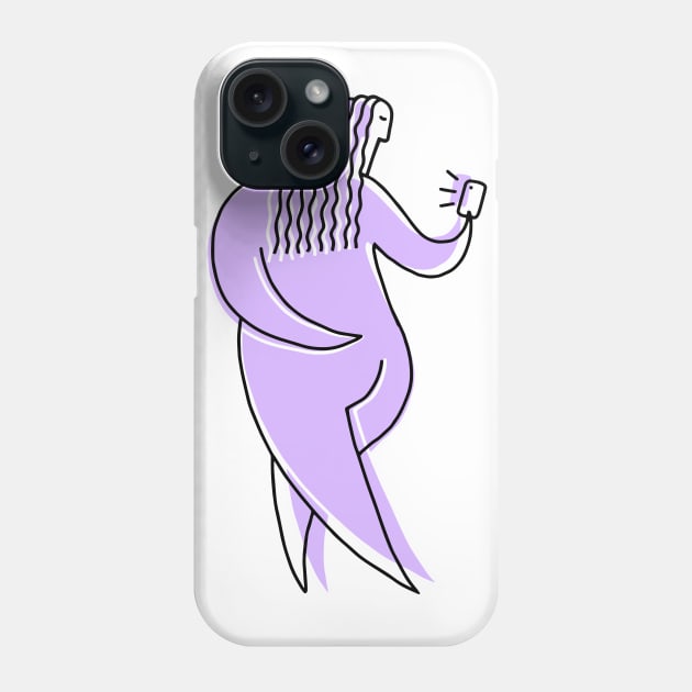 Chubby Selfie 3 Phone Case by astronaut