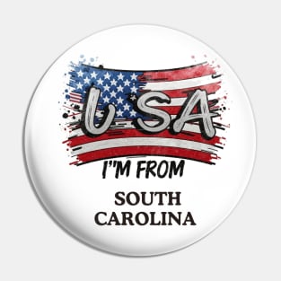 South Carolina Pin