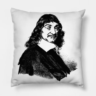 Rene Descartes Pillow