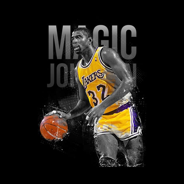 Magic Johnson by Creativedy Stuff