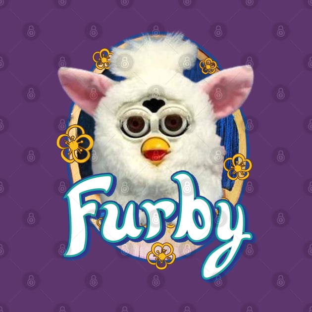 1998 Snowball Furby by Mirrorfor.Art