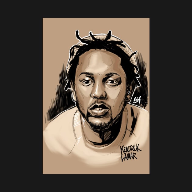 Kendrick Lamar by GRVPHTE