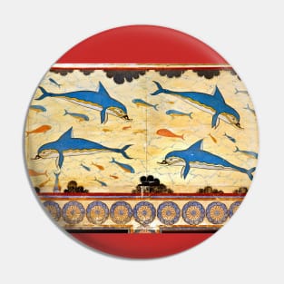 The Minoan Dolphins Pin