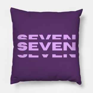 Seven (Jungkook of BTS) Pillow