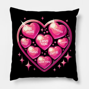 Valentine's Day Hearts Pillow