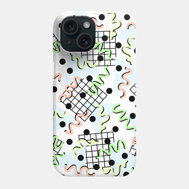 Memphis Phone Case by fivemmPaper