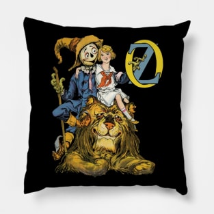 Dorothy, The Scarecrow & The Cowardly Lion, Wizard Of Oz Pillow