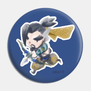 Chibi Hanzo Pin