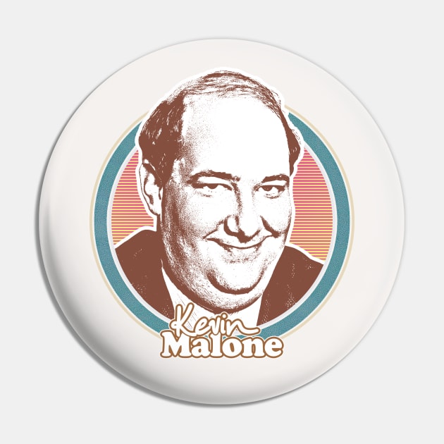 Kevin Malone  /// Retro Fan Art Design Pin by DankFutura