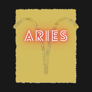 Aries Zodiac Sign T-Shirt