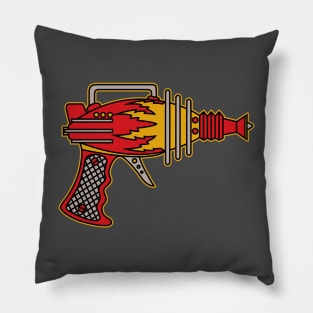 Ray Gun Vintage Cartoon Weapon 70s Retro Pillow