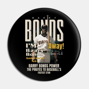 Barry Bonds Original Aesthetic Tribute 〶 Pin