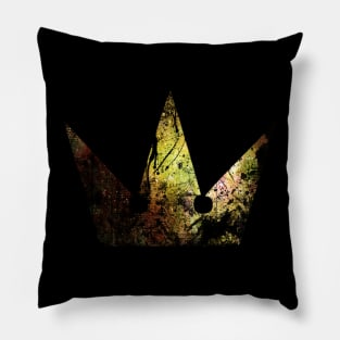 Crown KH grunge galaxy Pillow