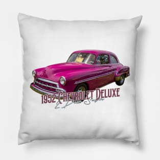 1952 Chevrolet Deluxe 2 Door Sedan Pillow