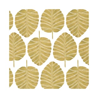 Gold Alocasia T-Shirt