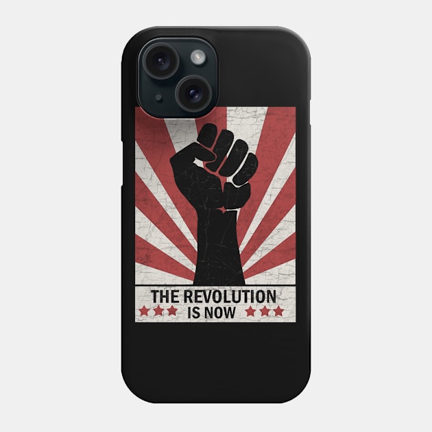 Revolution is now Phone Case by valentinahramov