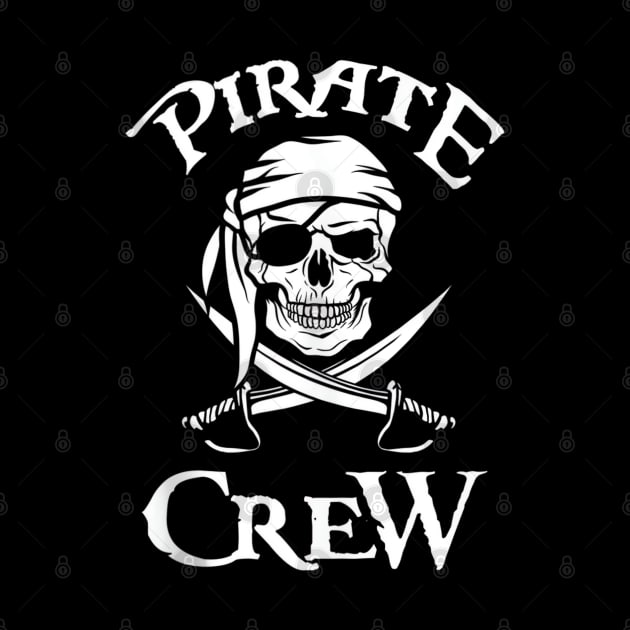 Pirate costume - Pirate flag decoration - Skull pirate crew by Origami Fashion