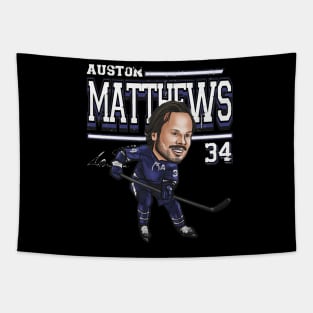 Auston Matthews Toronto Cartoon Tapestry