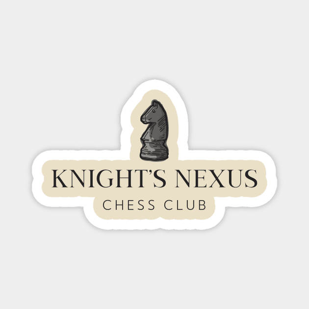 Knight's Nexus, Chess Club Magnet by VOIX Designs