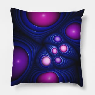 Fiber Optic. Abstract Digital Artwork Pillow