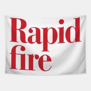 Rapid Fire Tapestry